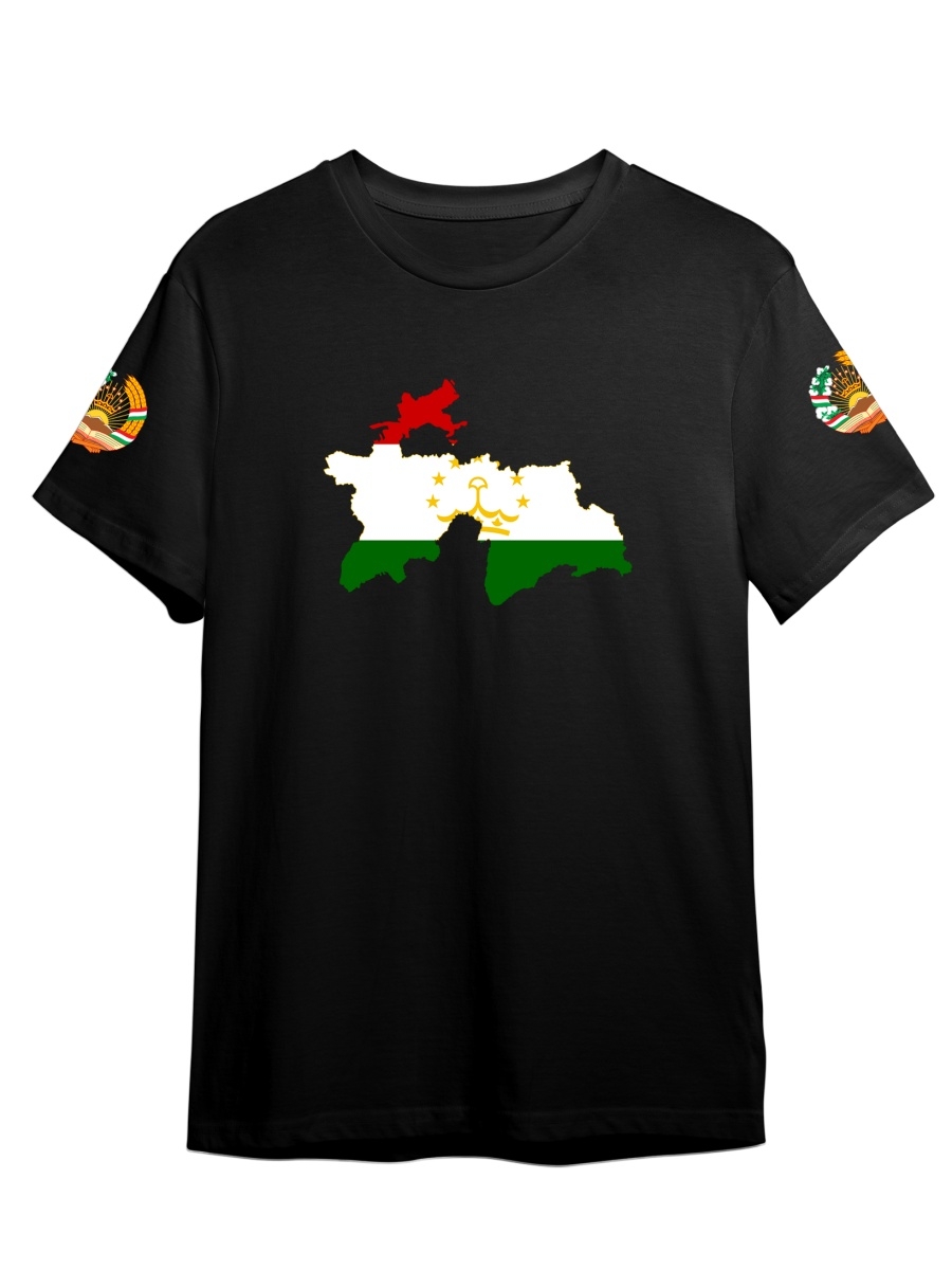 

Футболка унисекс СувенирShop Таджикистан/Душанбе 6 черная 3XL (56-58), "Таджикистан/Душанбе" 6