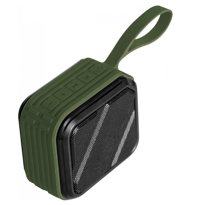 

Портативная колонка CROWN CMPBS-51, 5 Вт, BT, FM, microSD, 1200 мАч, IPX7, зеленая