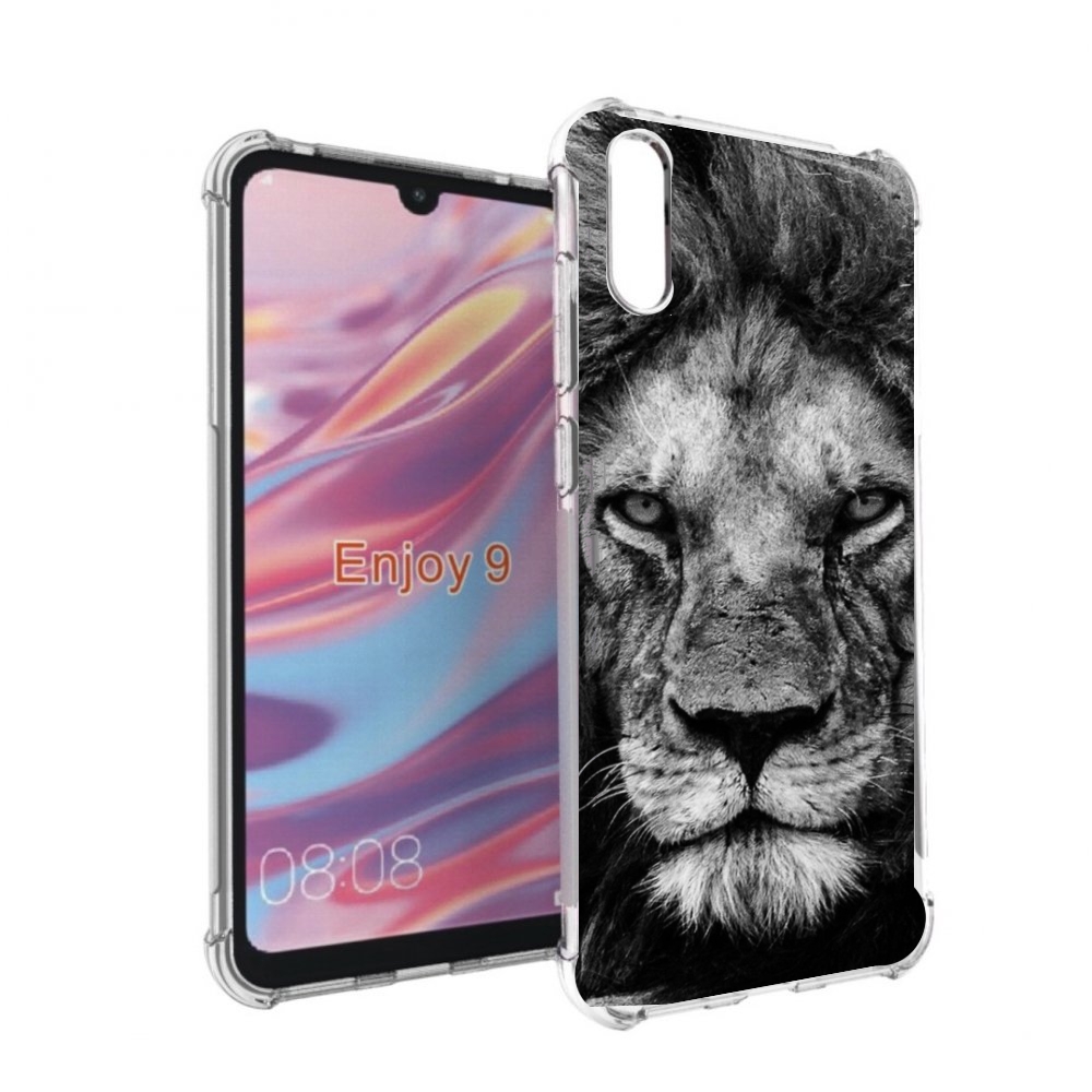 

Чехол бампер MyPads смуглый лев мужской для Huawei Enjoy 9, Прозрачный, Tocco