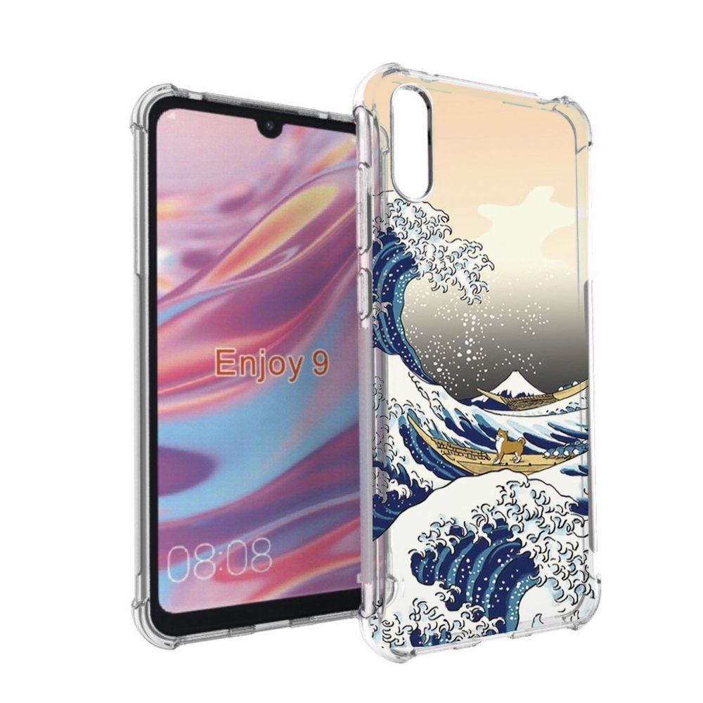 

Чехол бампер MyPads собаки-на-плоту для Huawei Enjoy 9, Прозрачный, Tocco