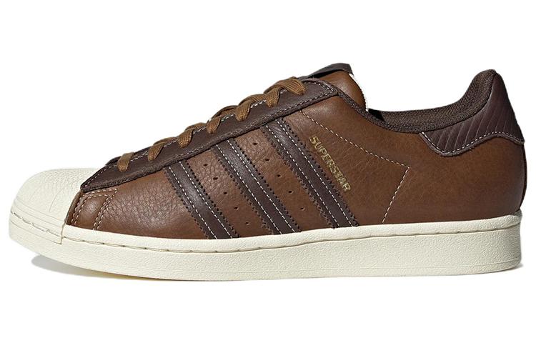 

Кеды унисекс Adidas Superstar коричневые 43 EU, Коричневый, Superstar