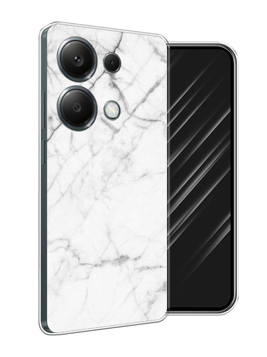 

Чехол Awog на Xiaomi Redmi Note 13 Pro 4G "Светлый мрамор", Серый, 321650-1