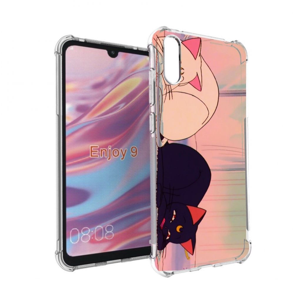 

Чехол бампер MyPads спящие коты для Huawei Enjoy 9, Прозрачный, Tocco
