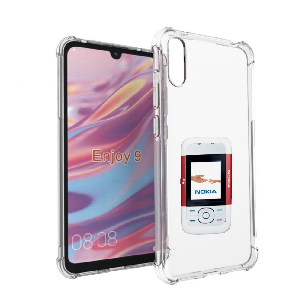 

Чехол бампер MyPads старая нокия для Huawei Enjoy 9, Прозрачный, Tocco