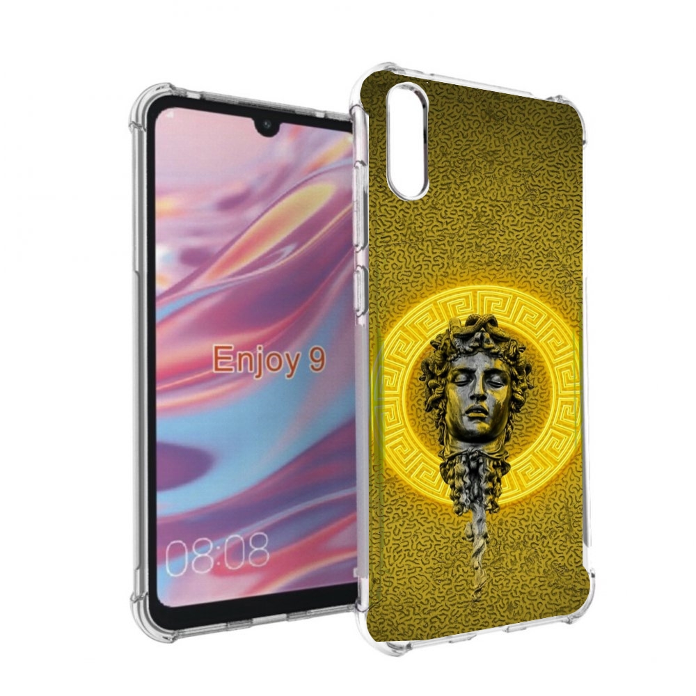

Чехол бампер MyPads статуя версачи для Huawei Enjoy 9, Прозрачный, Tocco
