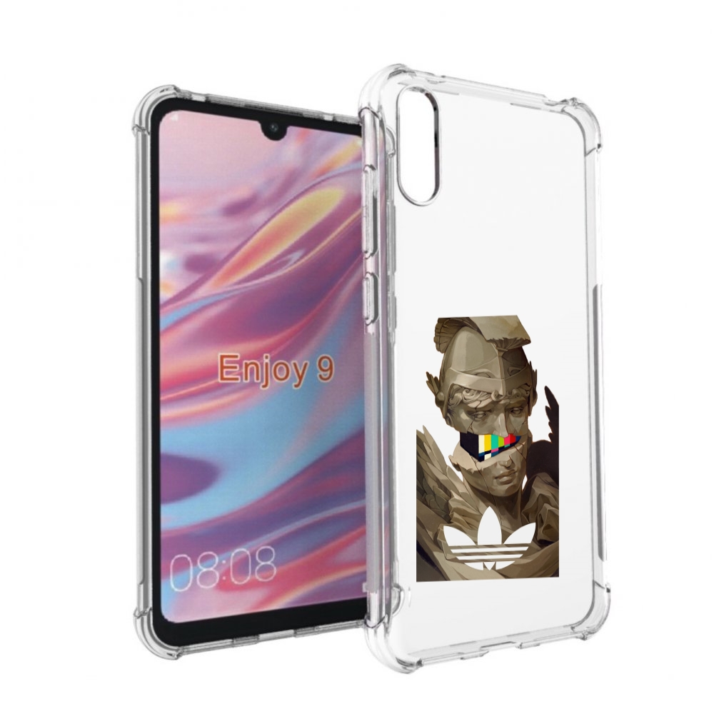 

Чехол бампер MyPads статуя-адидас для Huawei Enjoy 9, Прозрачный, Tocco