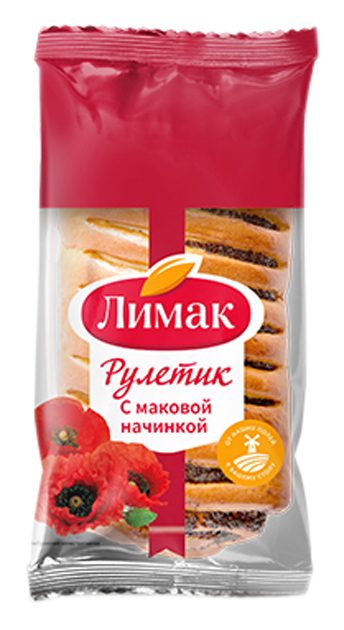 

Рулетик Лимак с маковой начинкой 200 г