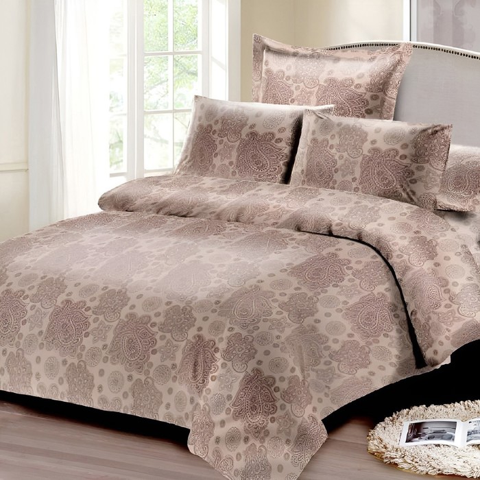 

Постельное бельё Евро Мерсин 200х220см, 200х220см, 70х70 2шт, бязь 120г/м 100% хлопок