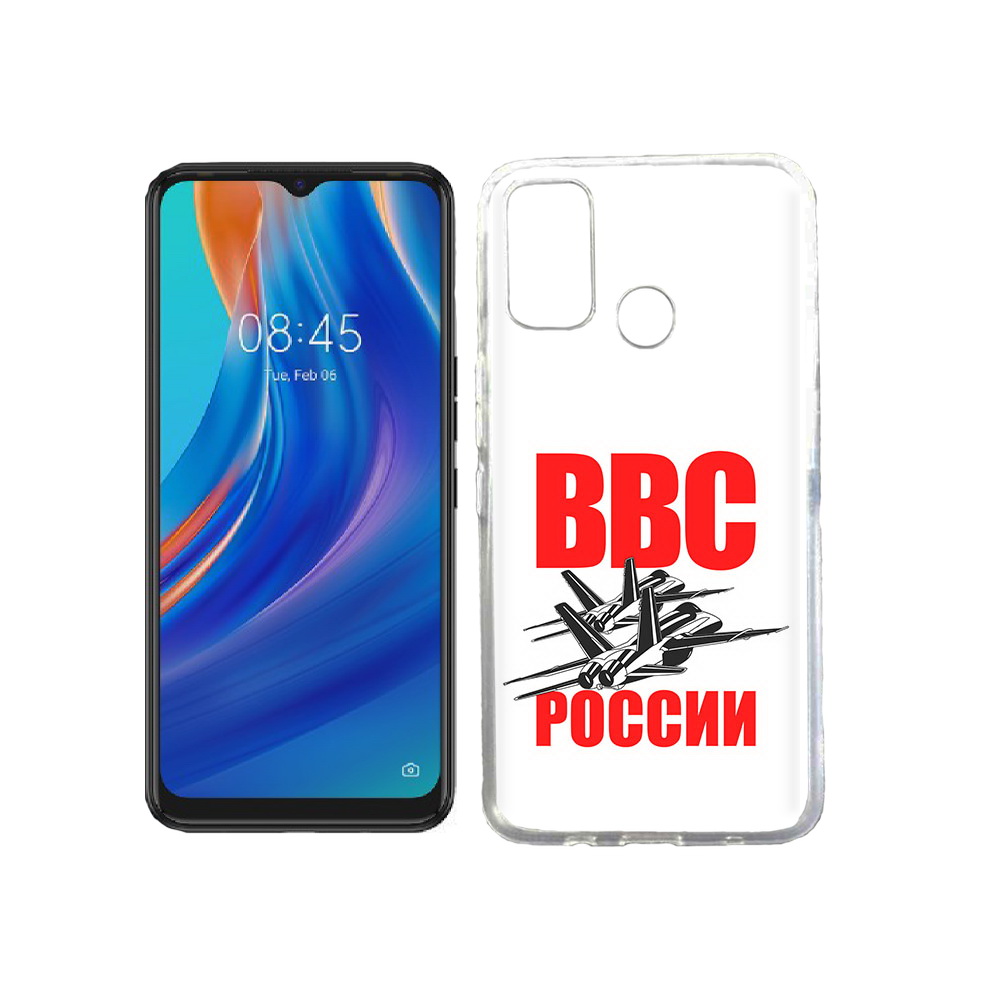 

Чехол MyPads Tocco для Tecno Spark 7T ввс, Прозрачный, Tocco