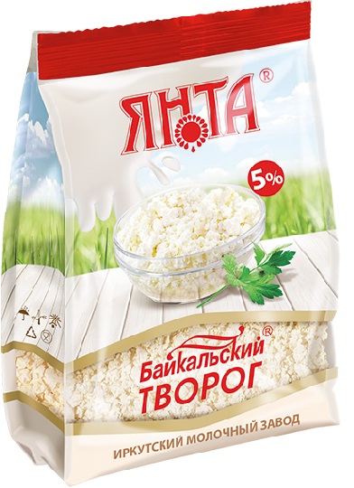 фото Творог янта байкальский 5% бзмж 500 г