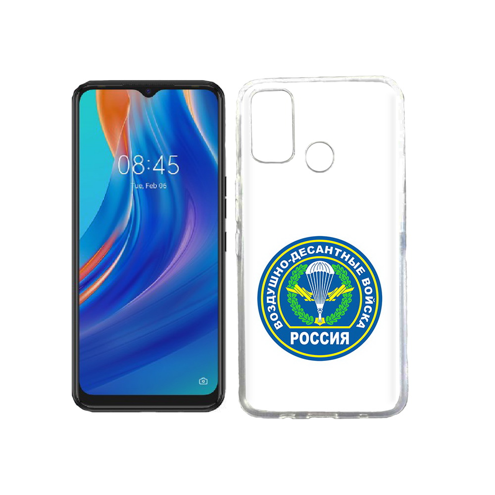 

Чехол MyPads Tocco для Tecno Spark 7T вдв, Прозрачный, Tocco