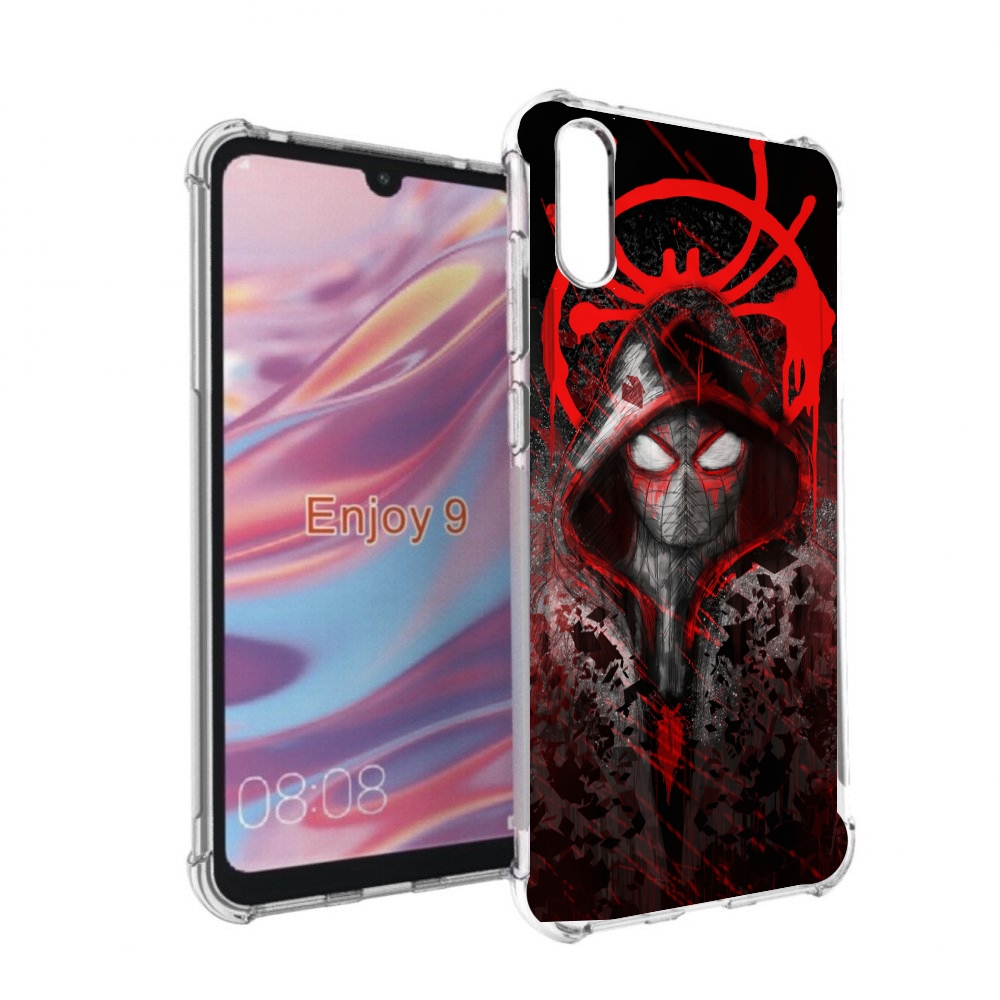 

Чехол бампер MyPads страшный человек паук мужской для Huawei Enj, Прозрачный, Tocco
