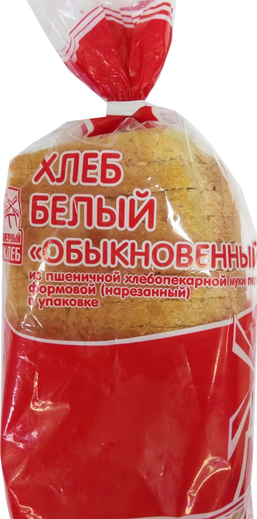 

Хлеб белый Первый Хлеб Обыкновенный белый BIO 550 г, Обыкновенный белый