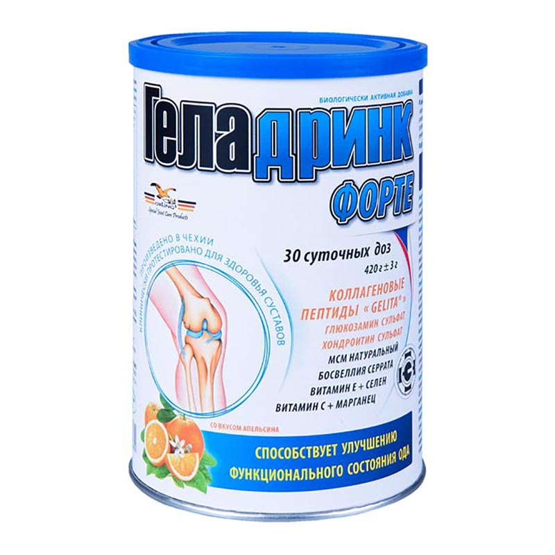 Форте, 420 г, вкус: апельсин