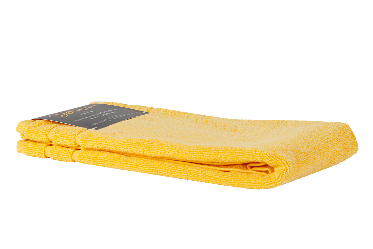 фото Полотенце для ног deluna ravenna желтый 70x50 см (1 шт.)