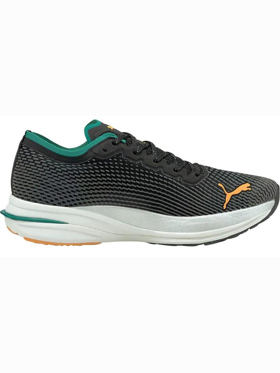 фото Кроссовки мужские puma deviate nitro wtr m зеленые 10 uk