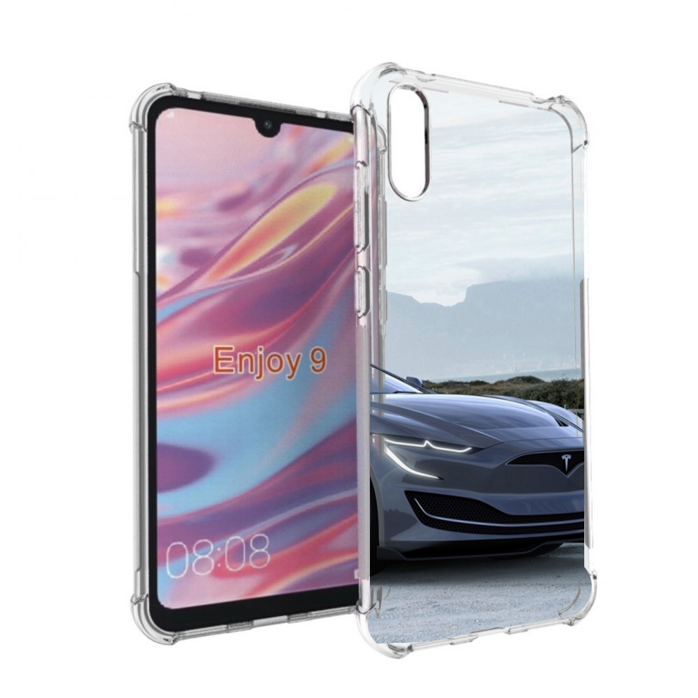 Чехол бампер MyPads тесла tesla 2 мужской для Huawei Enjoy 9