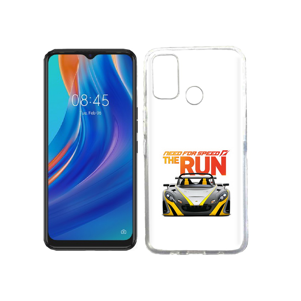 

Чехол MyPads Tocco для Tecno Spark 7T гонка, Прозрачный, Tocco