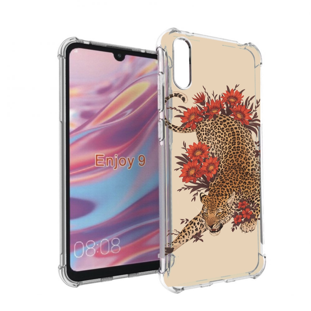 

Чехол бампер MyPads тигр-из-цветов для Huawei Enjoy 9, Прозрачный, Tocco