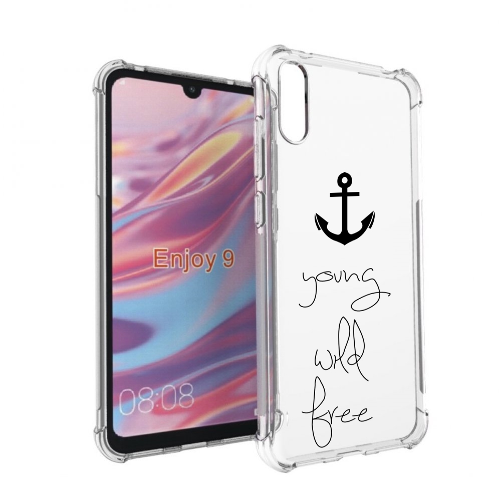 Чехол бампер MyPads ты-будешь-свободным для Huawei Enjoy 9
