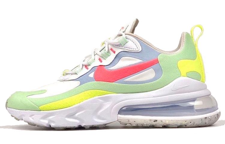 

Кроссовки унисекс Nike Air Max 270 React белые 36 EU, Белый, Air Max 270 React