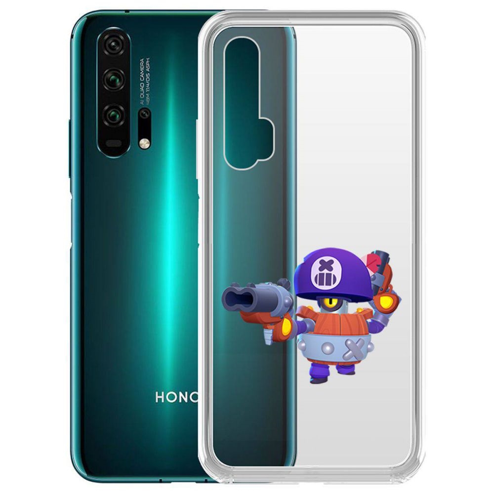 

Чехол-накладка Brawl Stars-Дэррил для Honor 20 Pro/Nova 5T