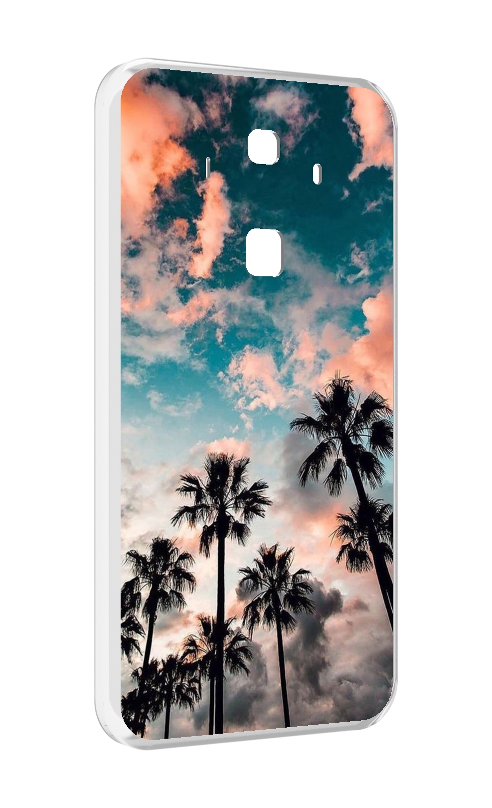 Чехол MyPads небо-с-пальмами для Huawei Mate 10 Pro