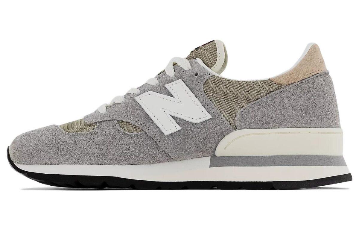

Кроссовки унисекс New Balance NB 990 V1 серые 42.5 EU, Серый, NB 990 V1