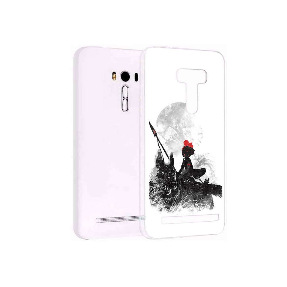 

Чехол MyPads Tocco для Asus ZenFone 2 Laser (ZE550KL) мононоке, Прозрачный, Tocco