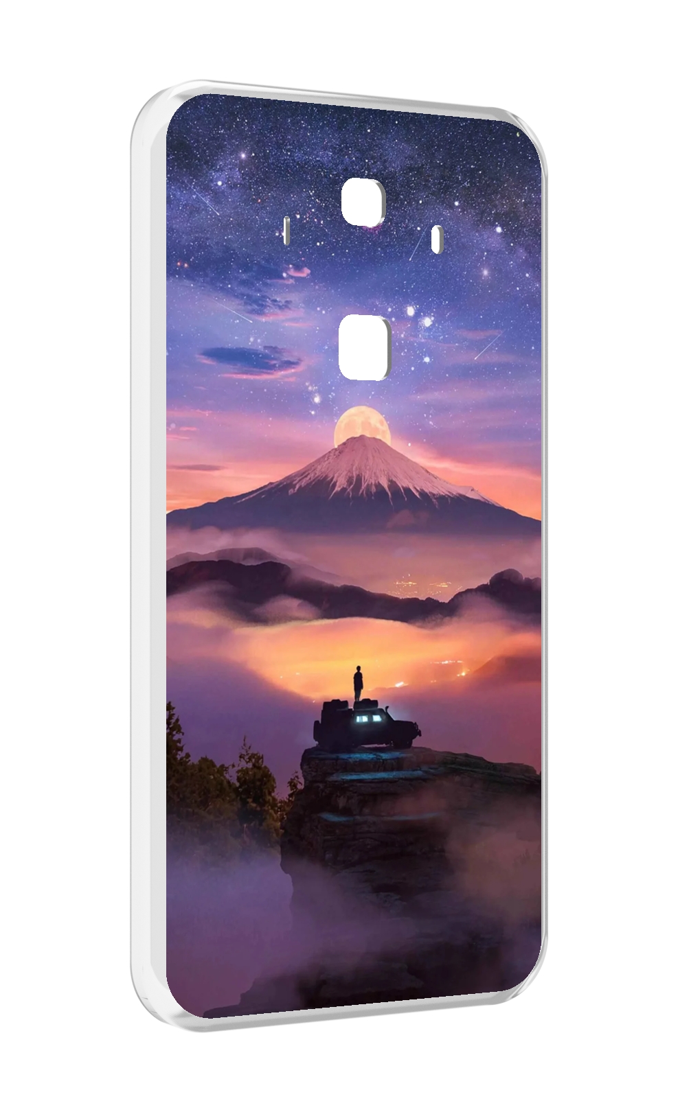 

Чехол MyPads ночь-в-горах для Huawei Mate 10 Pro, Прозрачный, Tocco
