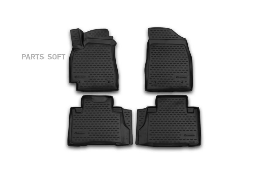 

Коврики 3D в салон подходят для GEELY Emgrand X7, 2011-2018, 4 шт. (полиуретан)/Джили Эмгр