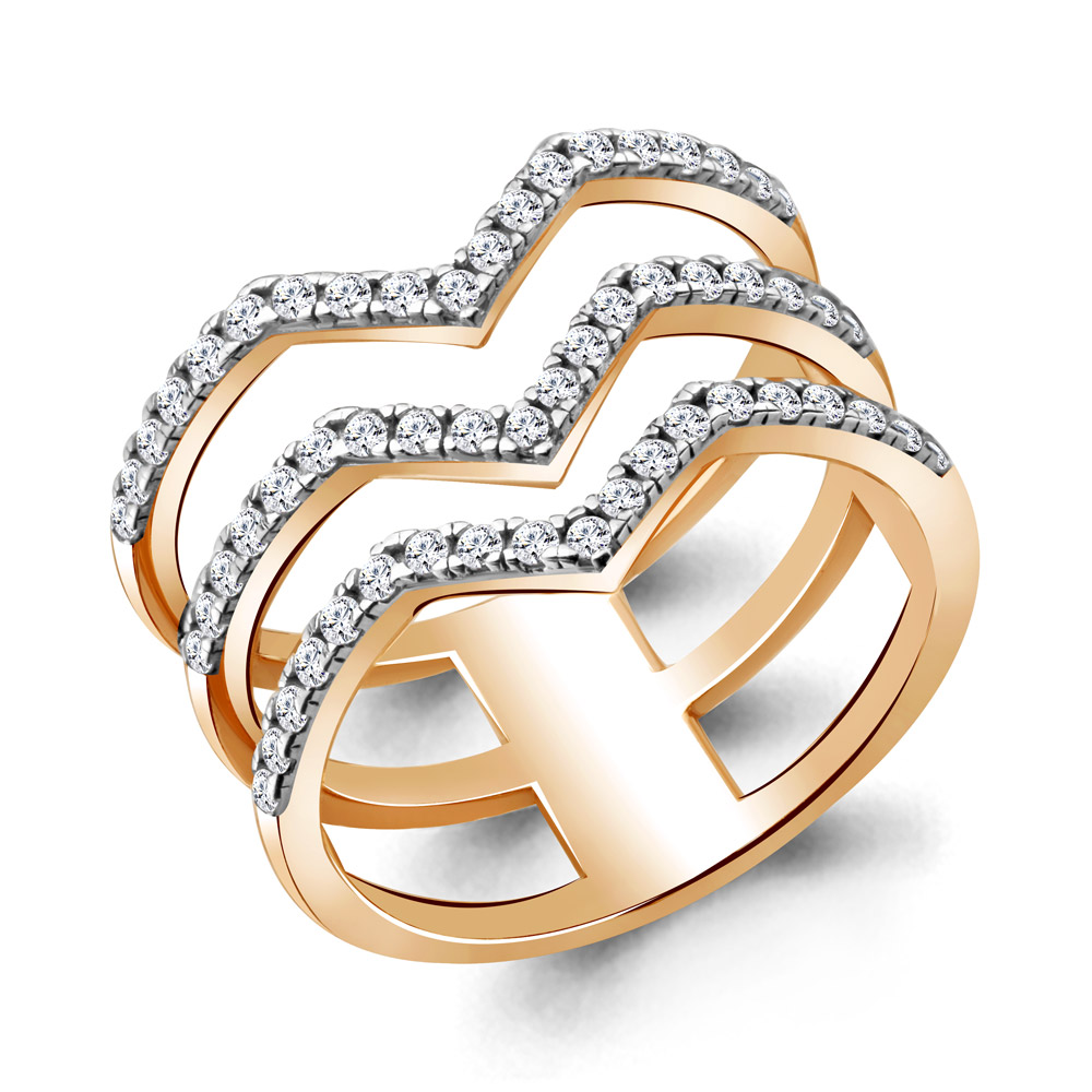 

Кольцо из серебра р. 19 AQUAMARINE 68692А_925_з, 68692А_925_з