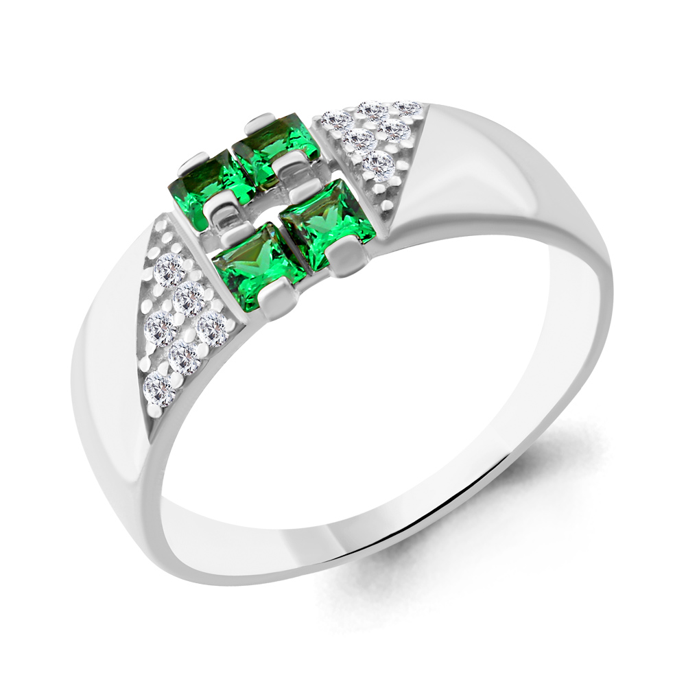 

Кольцо из серебра р. 16 AQUAMARINE 68182АГ_925_з, 68182АГ_925_з