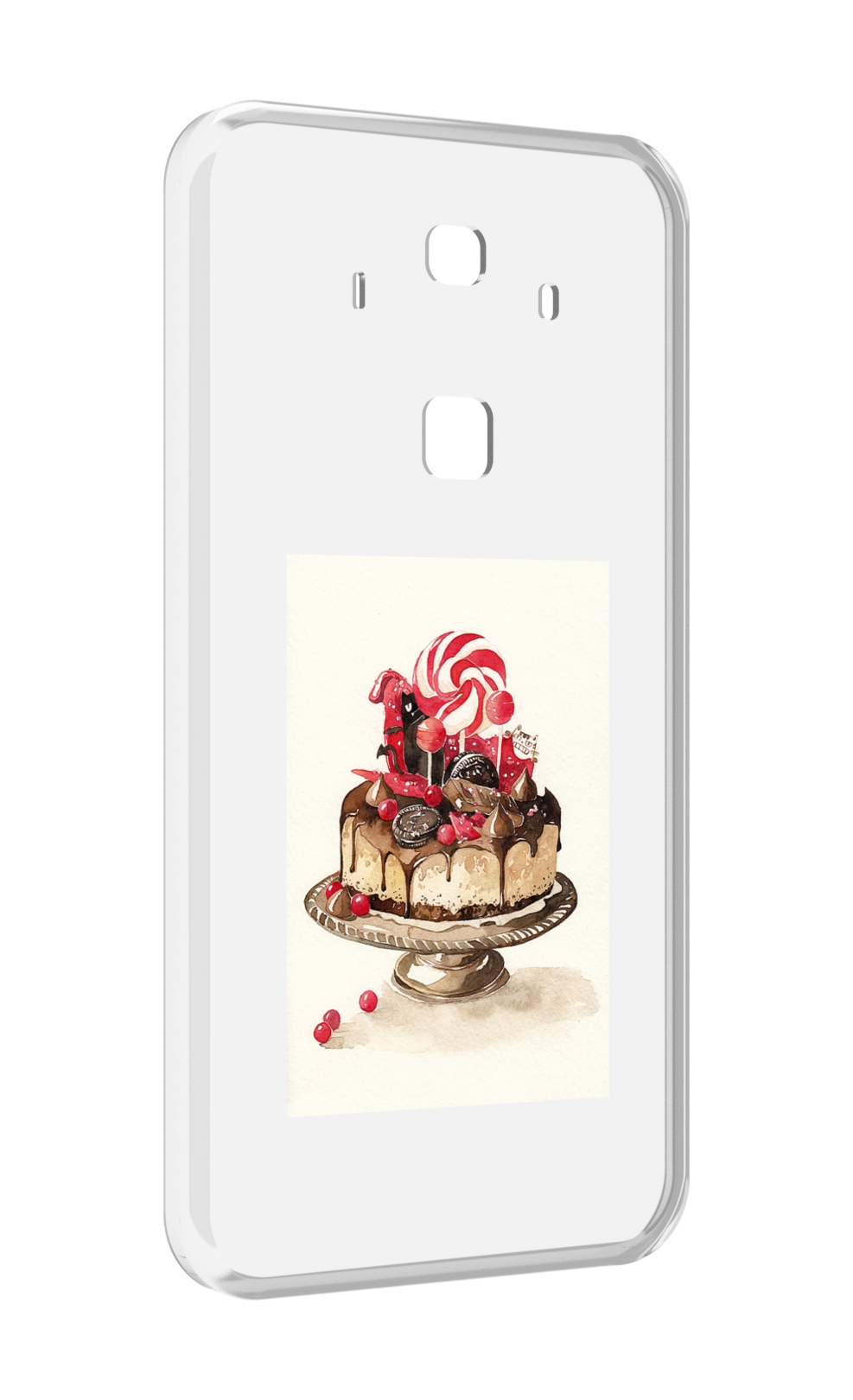 

Чехол MyPads вкусный торт для Huawei Mate 10 Pro, Прозрачный, Tocco