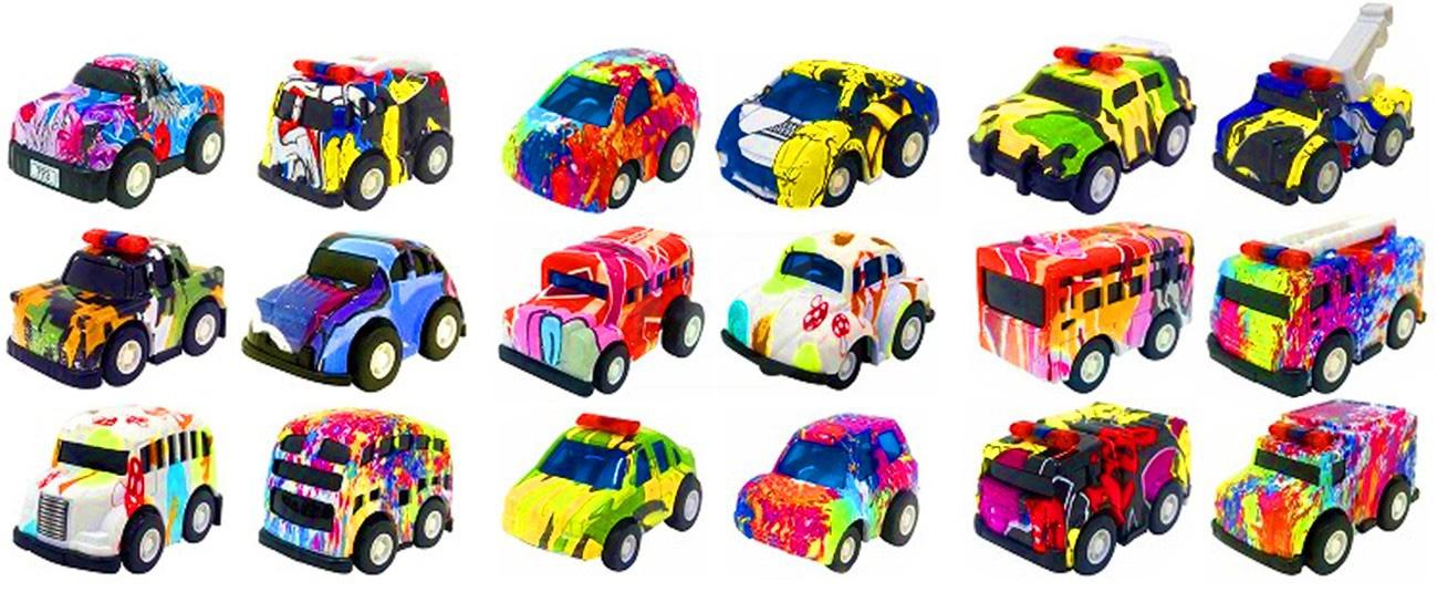 

Дизайнерские авто с граффити 1:60 Autogrand в ассортименте