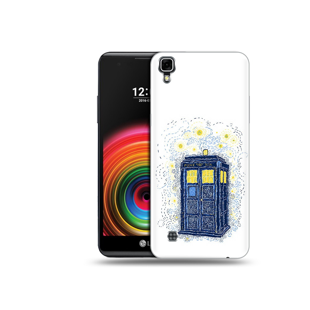 

Чехол MyPads Tocco для LG X Power будка рисунок, Прозрачный, Tocco