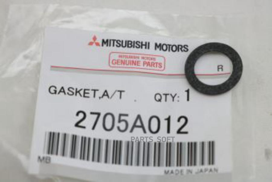 

Шайба Mitsubishi 2705a012 Металлическая, Сливной Пробки Акпп MITSUBISHI 2705A012