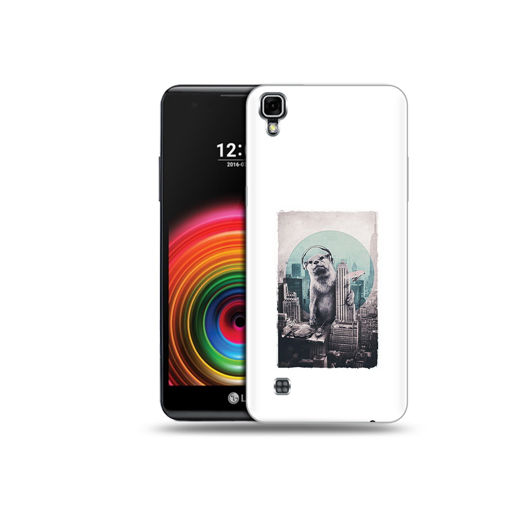 

Чехол MyPads Tocco для LG X Power выдра в городе, Прозрачный, Tocco