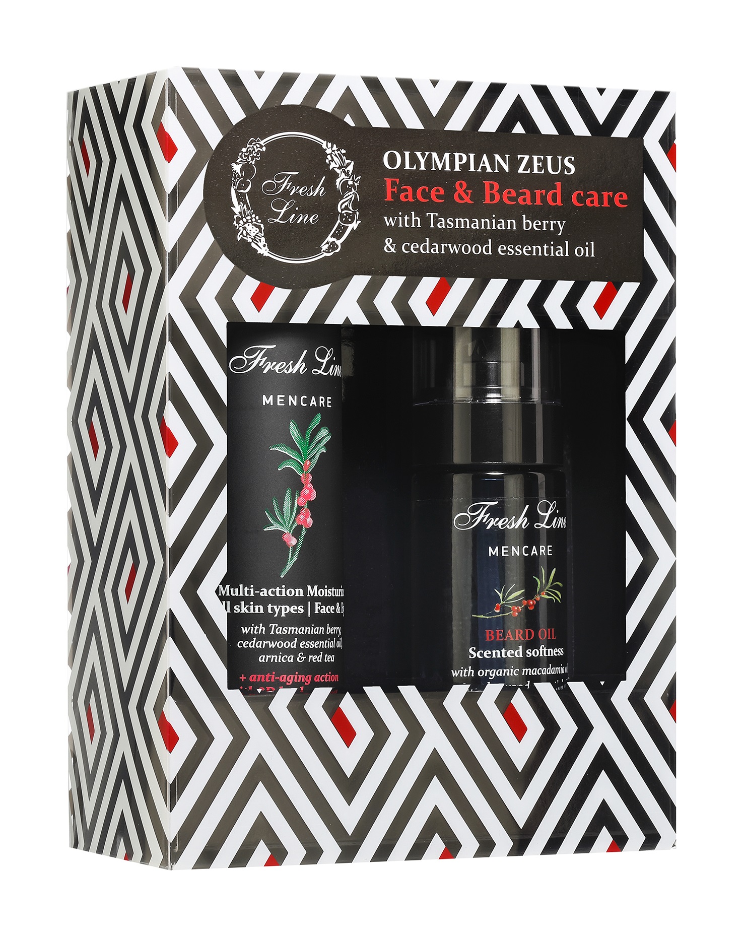 

Набор FRESH LINEдля ухода за лицом Olimpian Zeus Fase&Beard Care