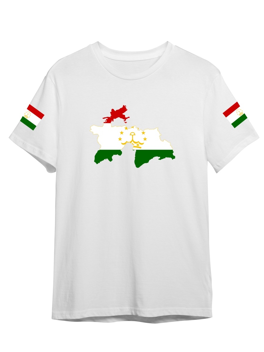 

Футболка унисекс СувенирShop Таджикистан/Душанбе 7 белая L (48-50), "Таджикистан/Душанбе" 7