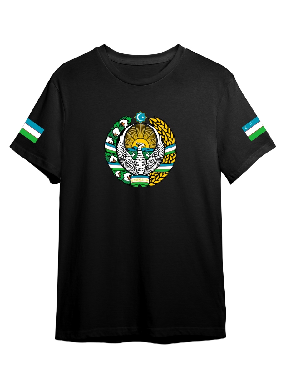 

Футболка унисекс СувенирShop Узбекистан/Ташкент 1 черная 3XL (56-58), "Узбекистан/Ташкент" 1