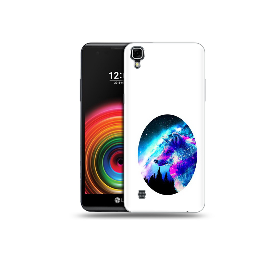 

Чехол MyPads Tocco для LG X Power голубой волк, Прозрачный, Tocco