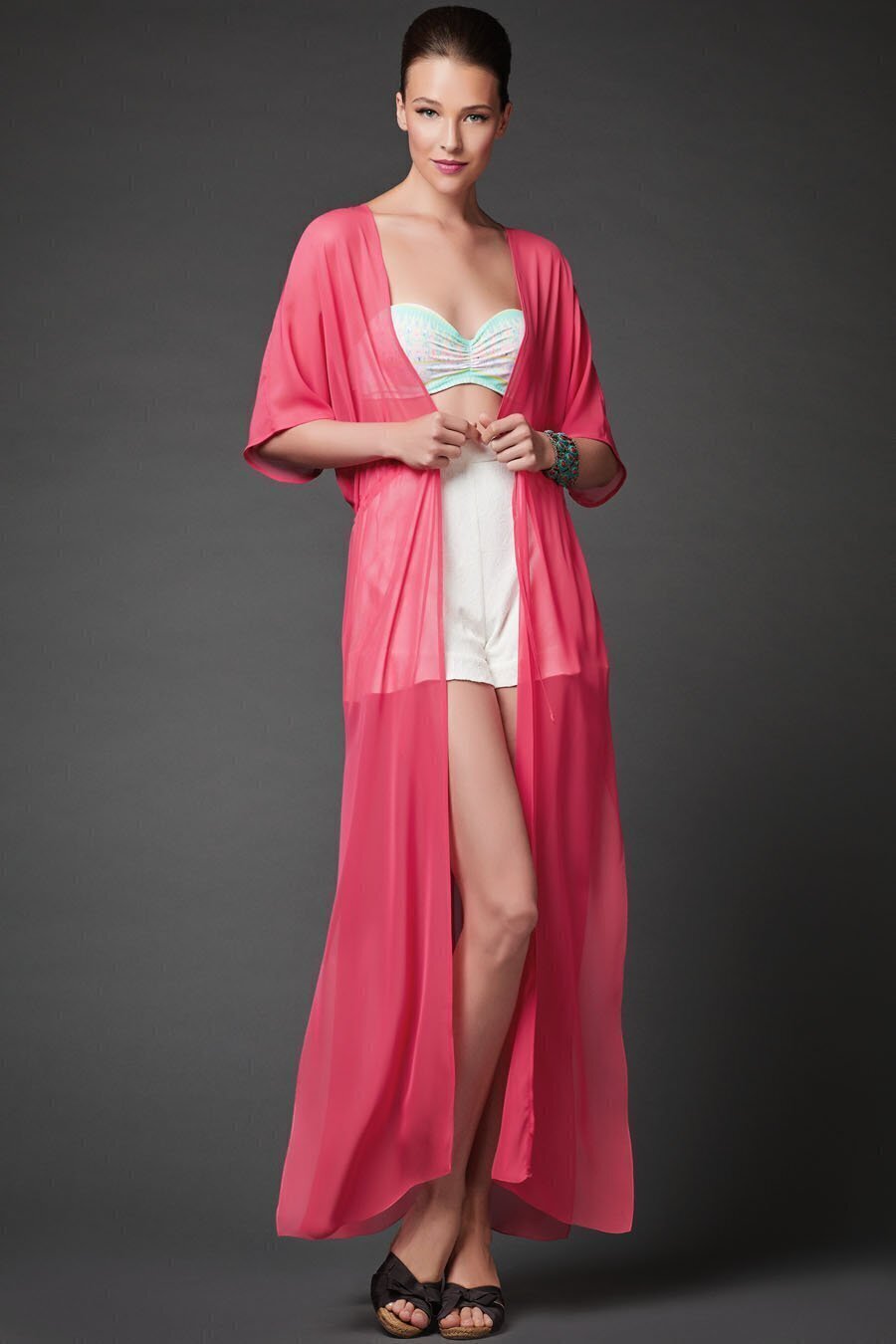 

Платье женское Арт-Деко P-814 розовое 44 RU, Розовый, P-814