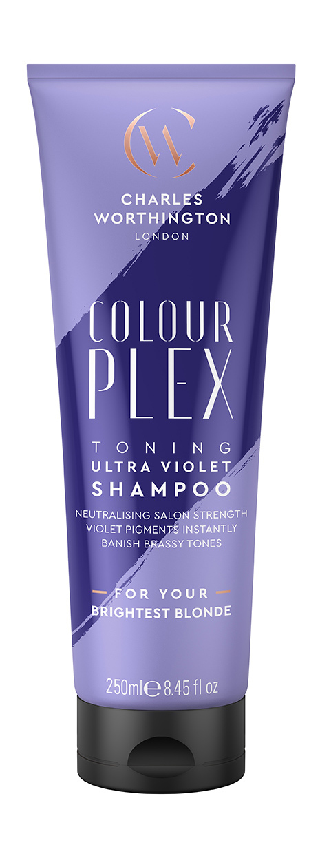 Шампунь Charles Worthington Colour Plex Toning Ultra Violet Shampoo