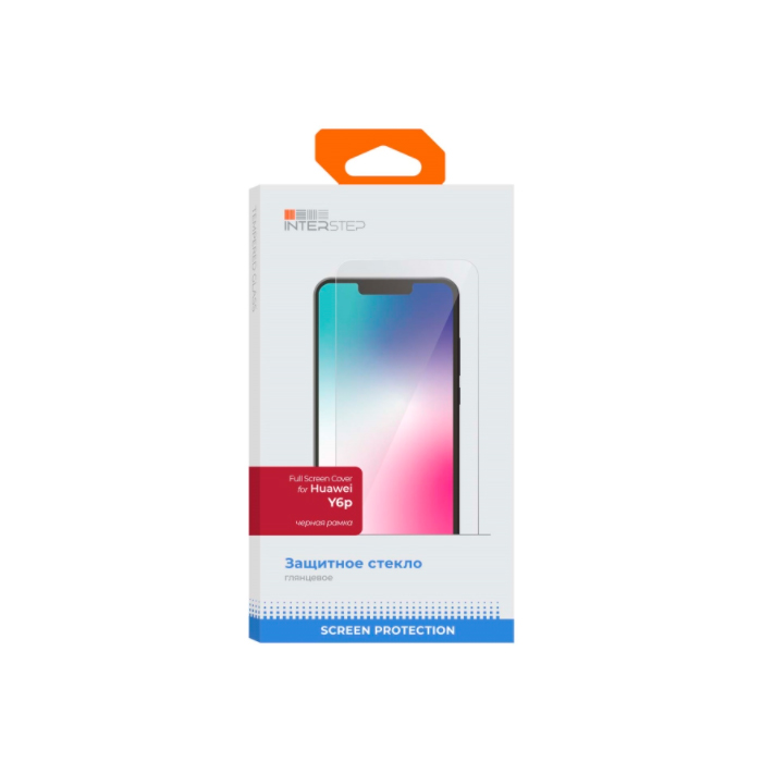 

Защитное стекло InterStep FSC для Huawei Y6p Black, FSC для Huawei Y6p Black