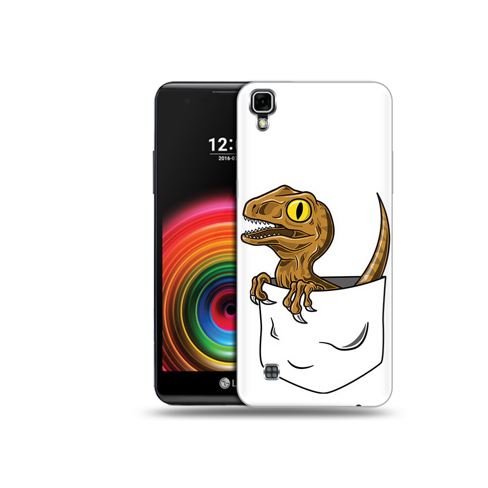 

Чехол MyPads Tocco для LG X Power динозавр в кармане, Прозрачный, Tocco