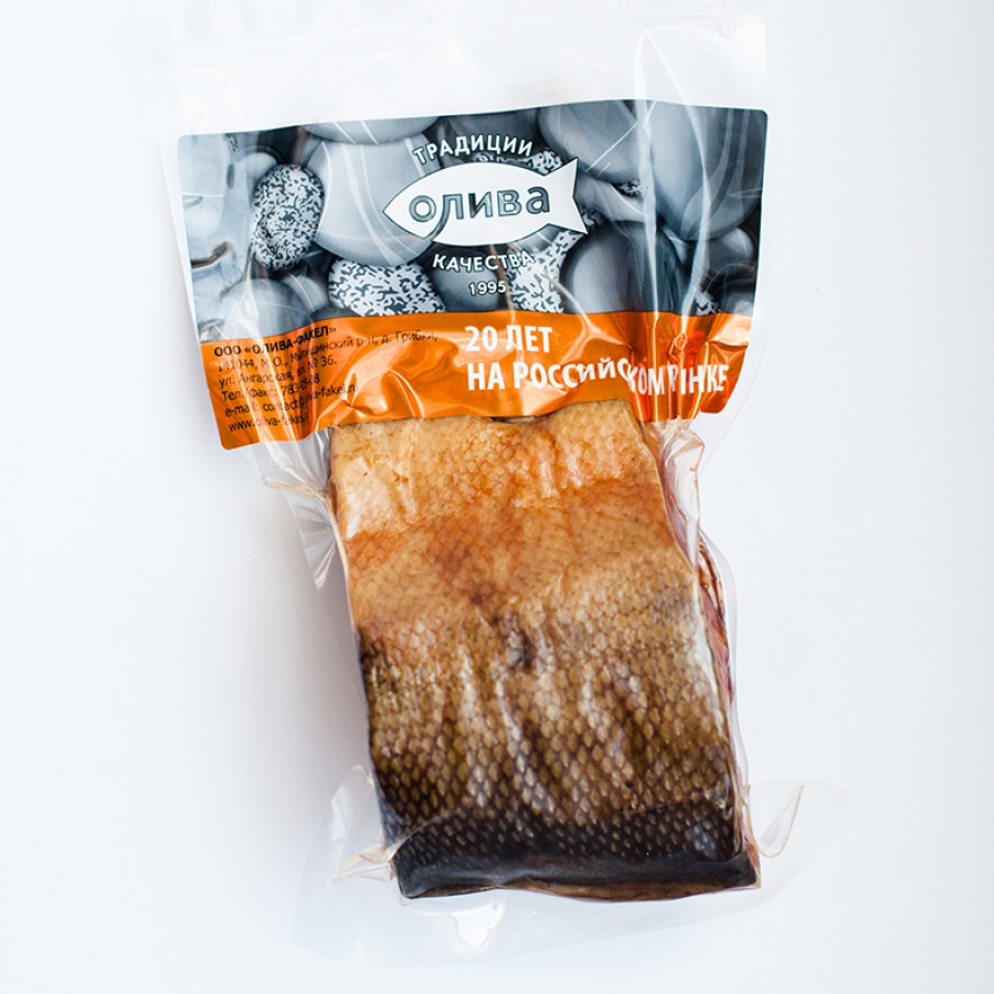 

Кета Олива горячего копчения кусок