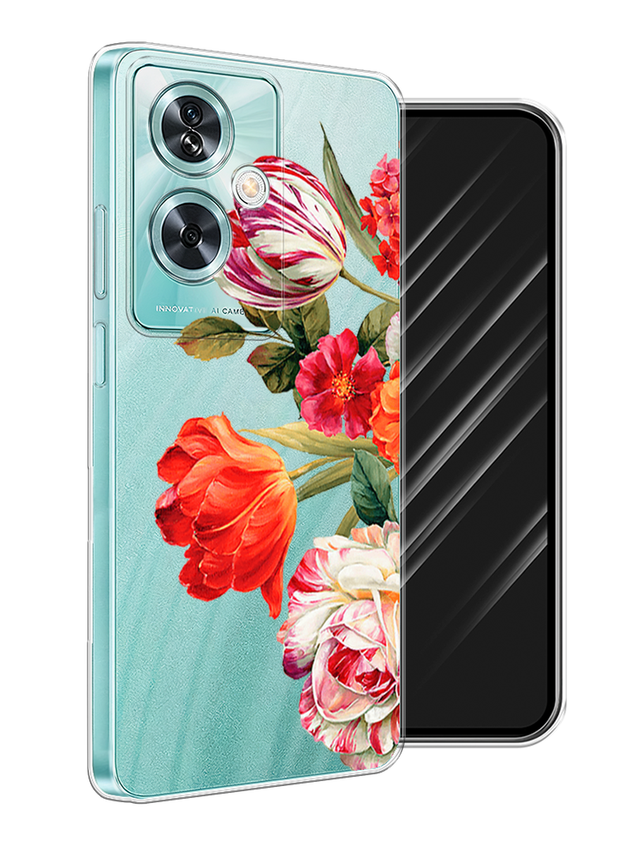 

Чехол Awog на OnePlus Nord N30 SE "Весенний букет", Красный;розовый;зеленый, 154950-1