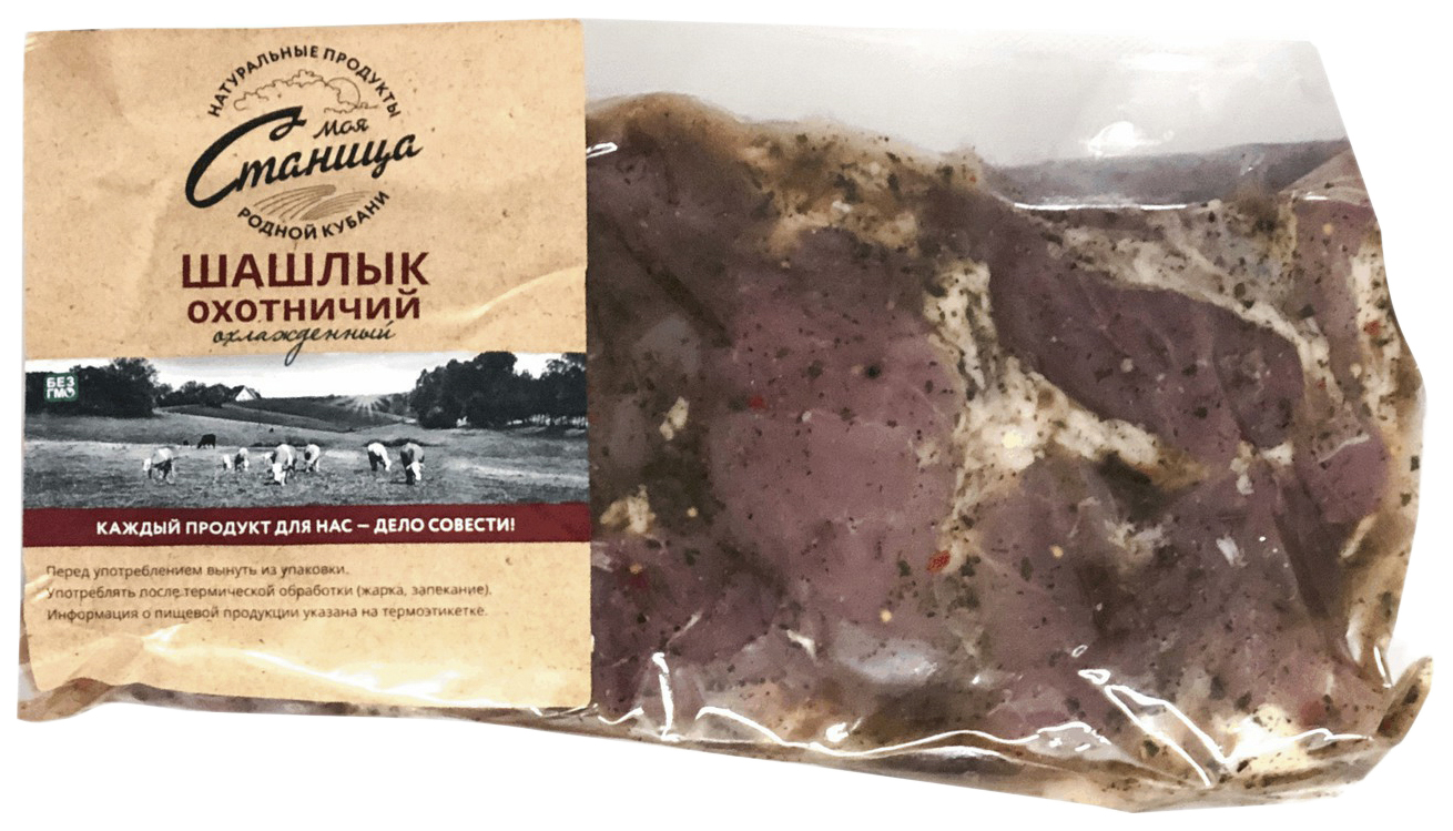 

Шашлык свиной Моя Станица Охотничий охлажденный ~950 г