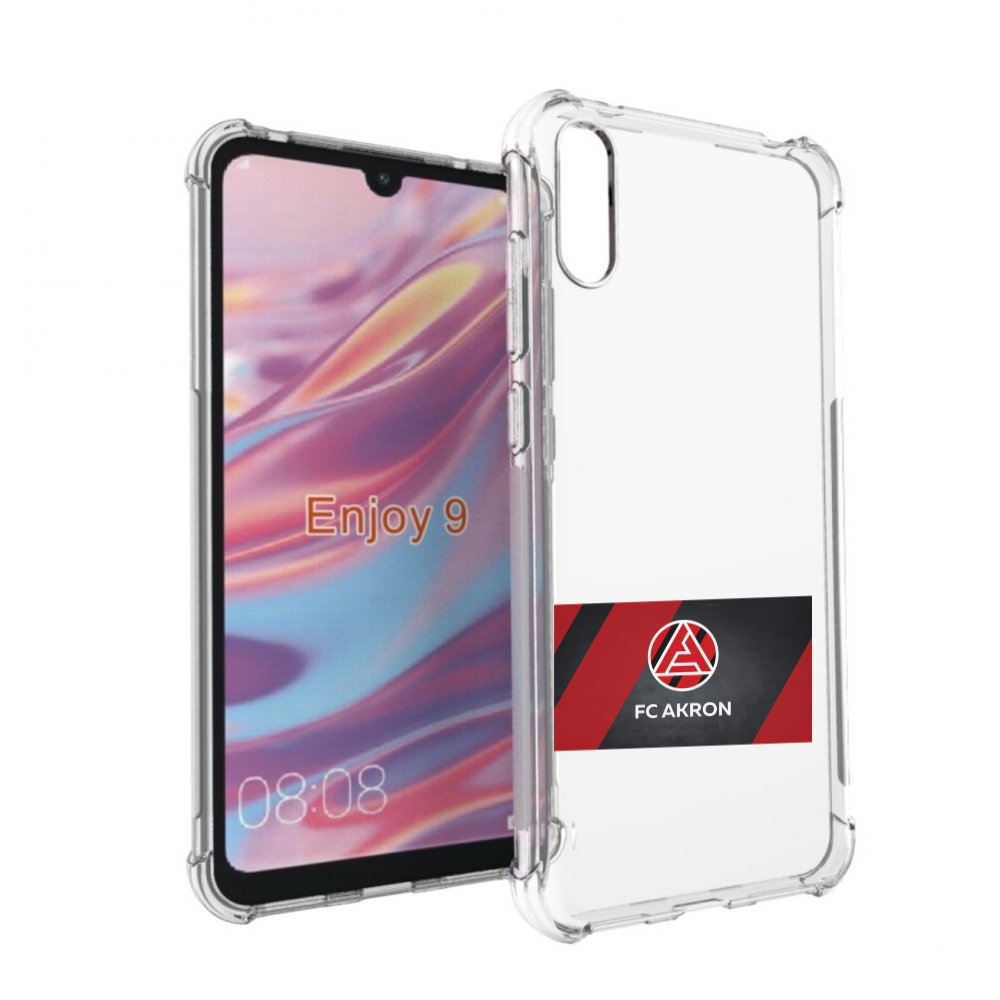 

Чехол бампер MyPads фк акрон тольятти мужской для Huawei Enjoy 9, Прозрачный, Tocco